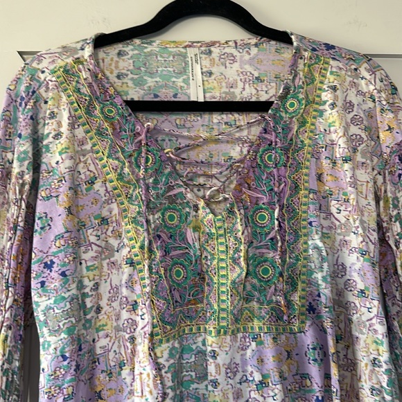 Anthropologie Odetta Embroidered Top - Picture 8 of 13